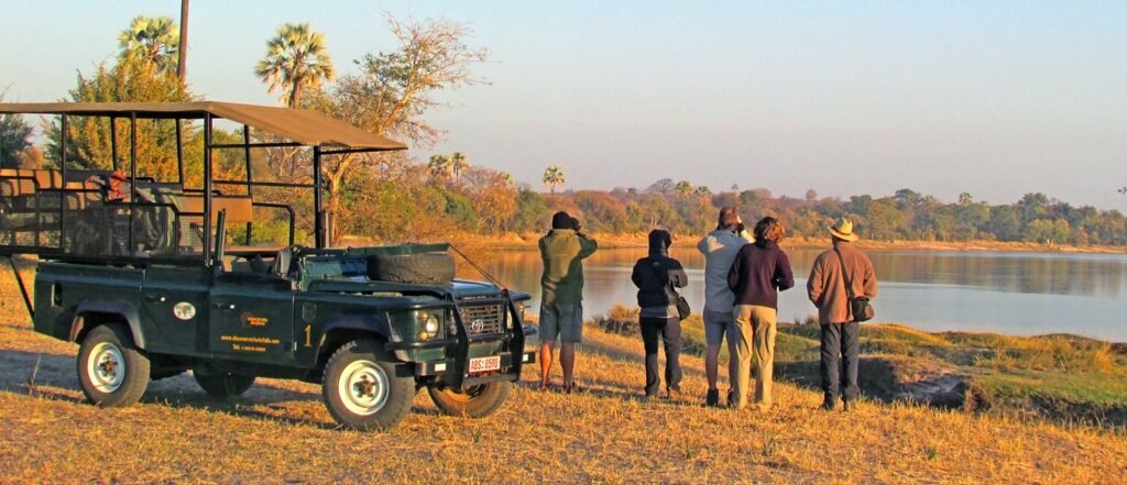 game drive in Zambezi National Park