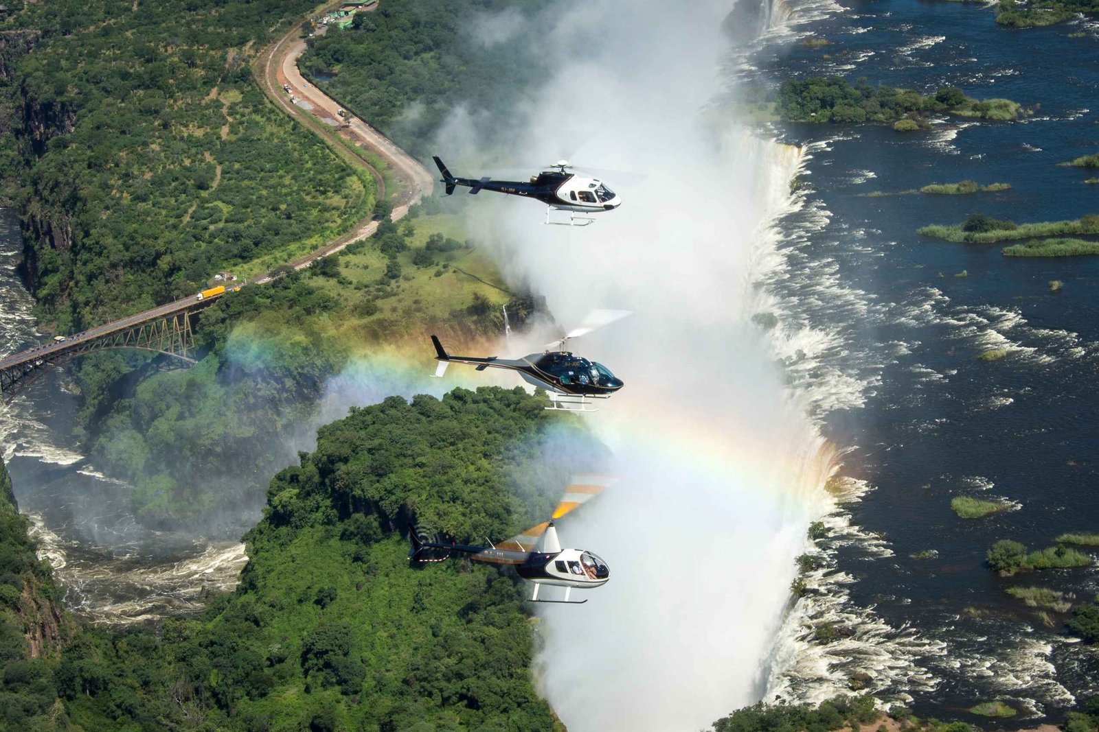 Helicopter Flights Victoria Falls
