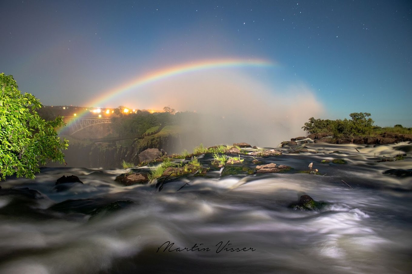 Zambezi River in Victoria Falls Africa