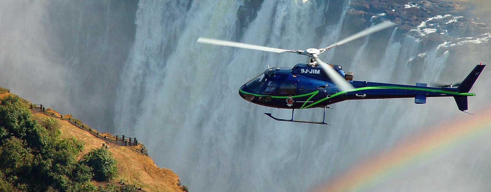 Helicopter Flights at Victoria Falls