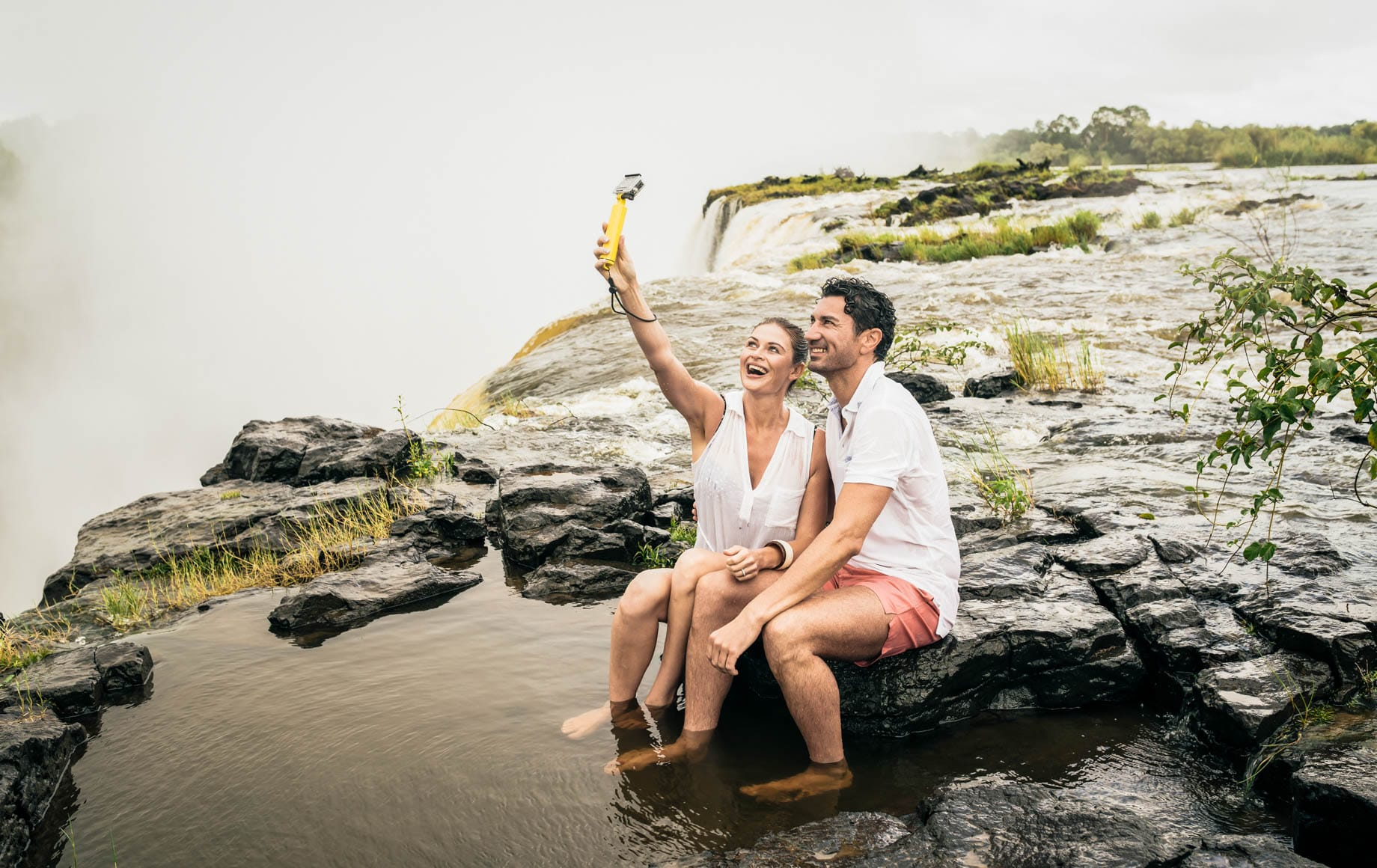 Victoria Falls romantic dinner experience honeymoon