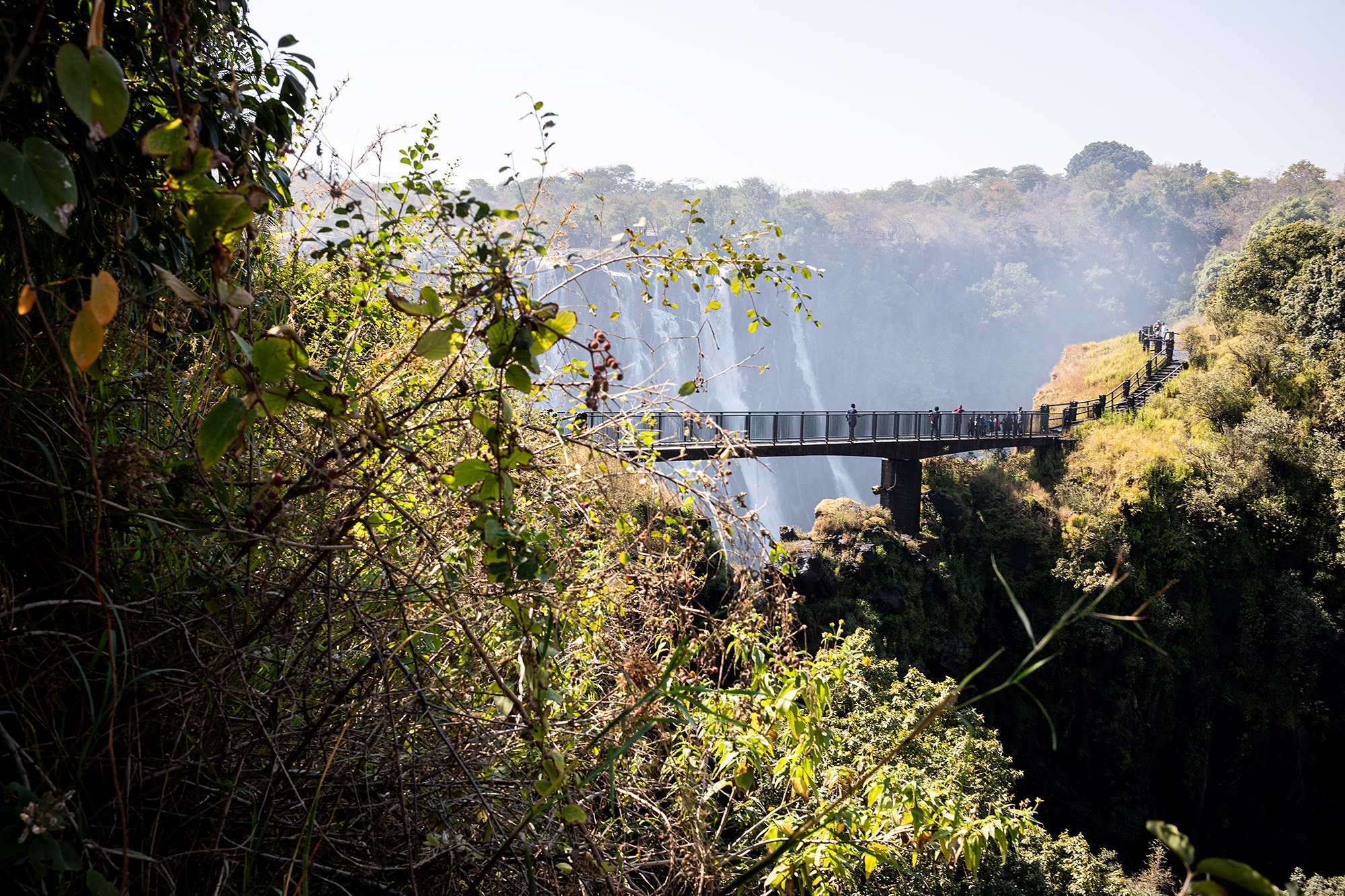 Victoria Falls Zambia scenic view