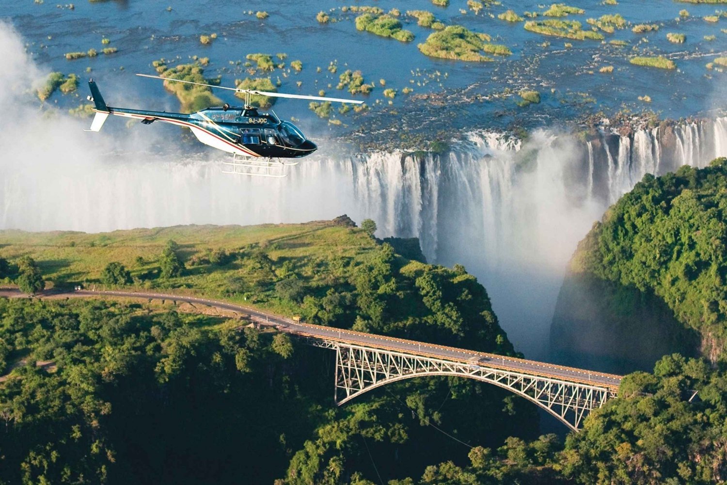 Victoria Falls Flight of Angels Helicopter Tour