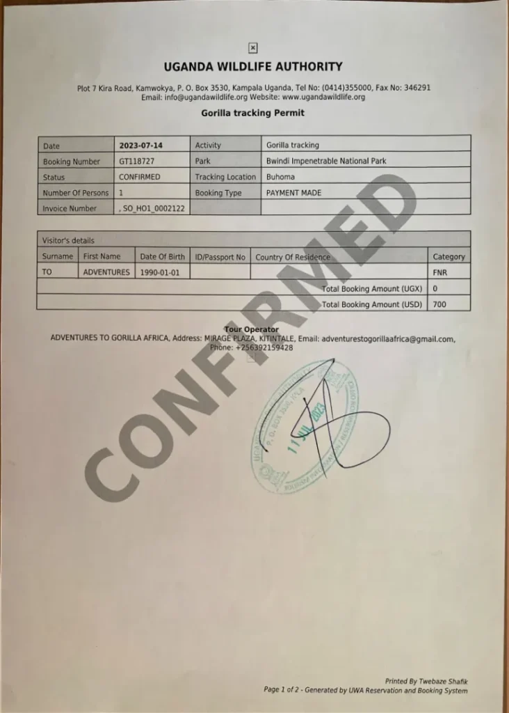 How to Book a Gorilla Permit in Uganda and Rwanda