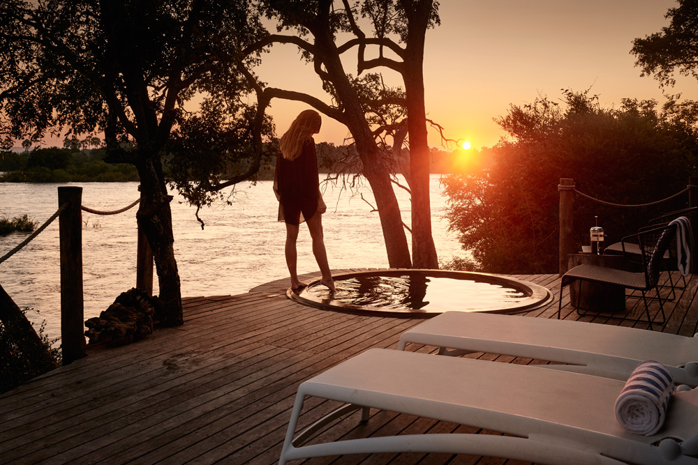 Victoria Falls River Lodge honeymoon special luxury stay