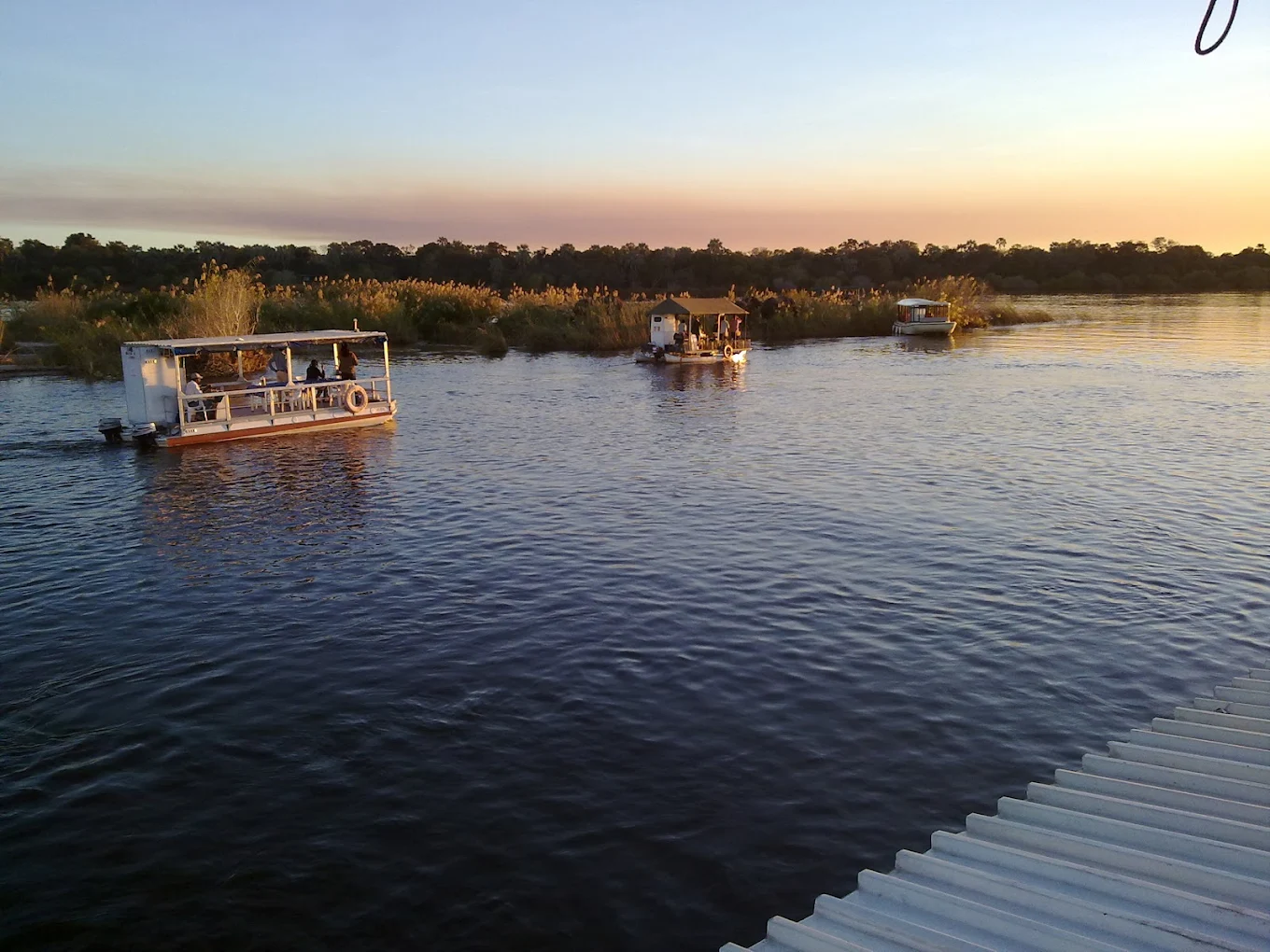 Boat Cruise at Victoria Falls