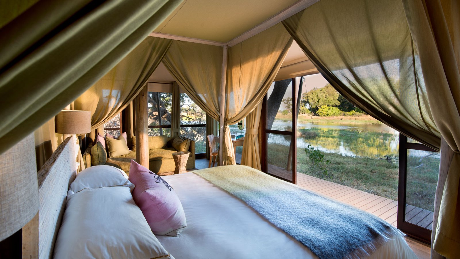 Okavango luxury accommodations
