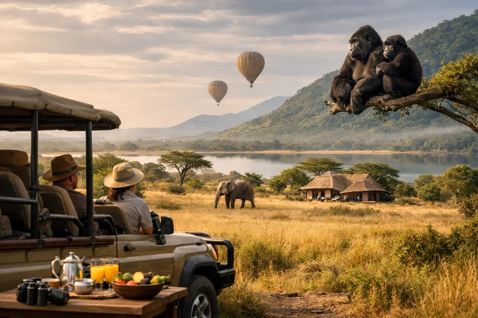 Booking travel Africa
