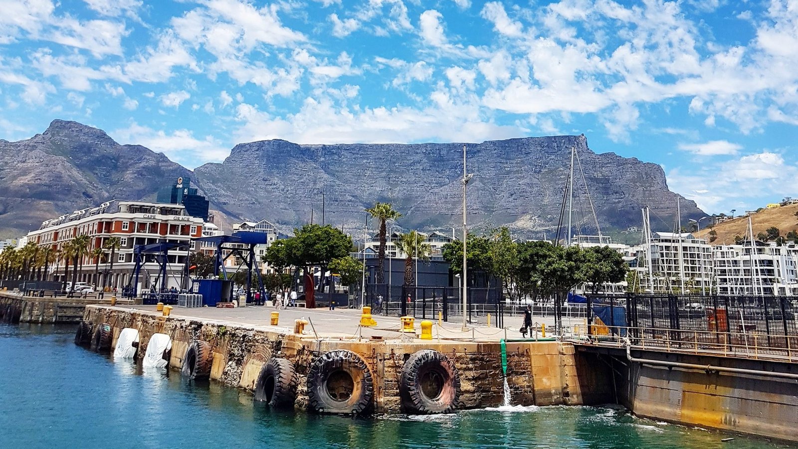 Arriving in Cape Town