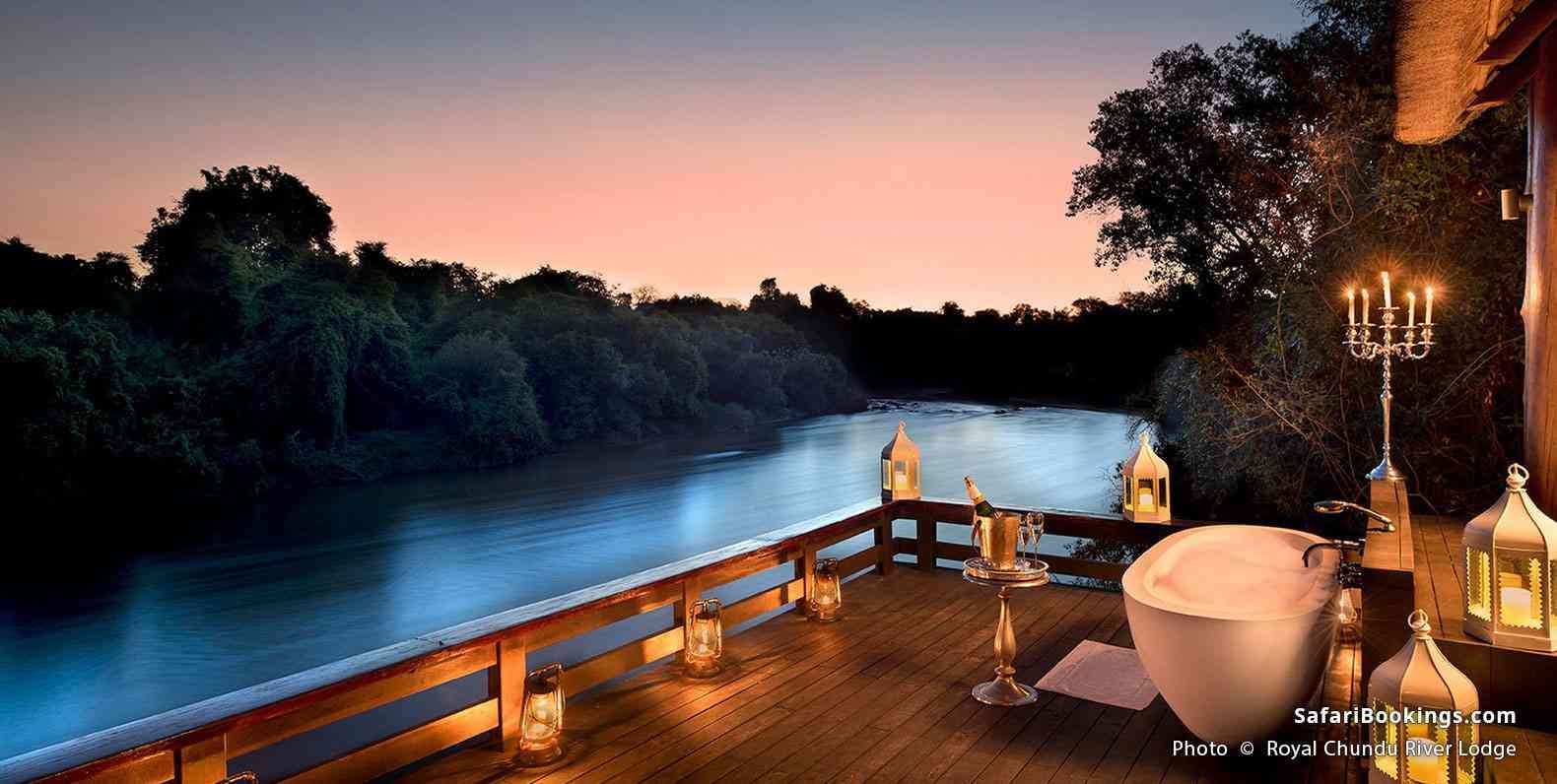 Another view of best luxury safari lodges near Victoria Falls