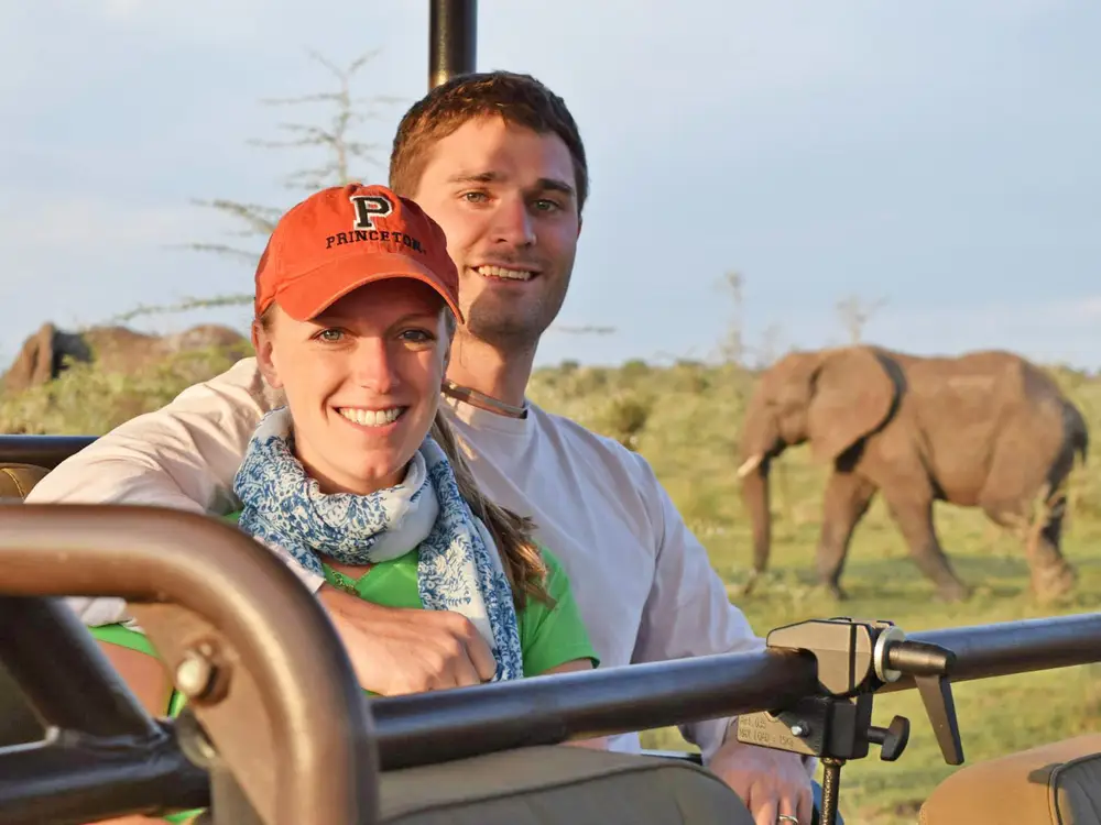 Couple Enjoying the Okavango Delta