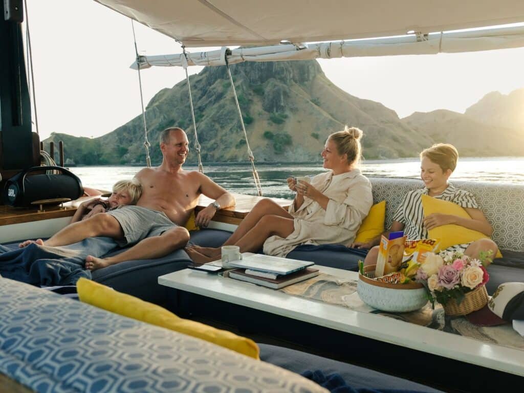 Premium Safari Boat Interior Experience