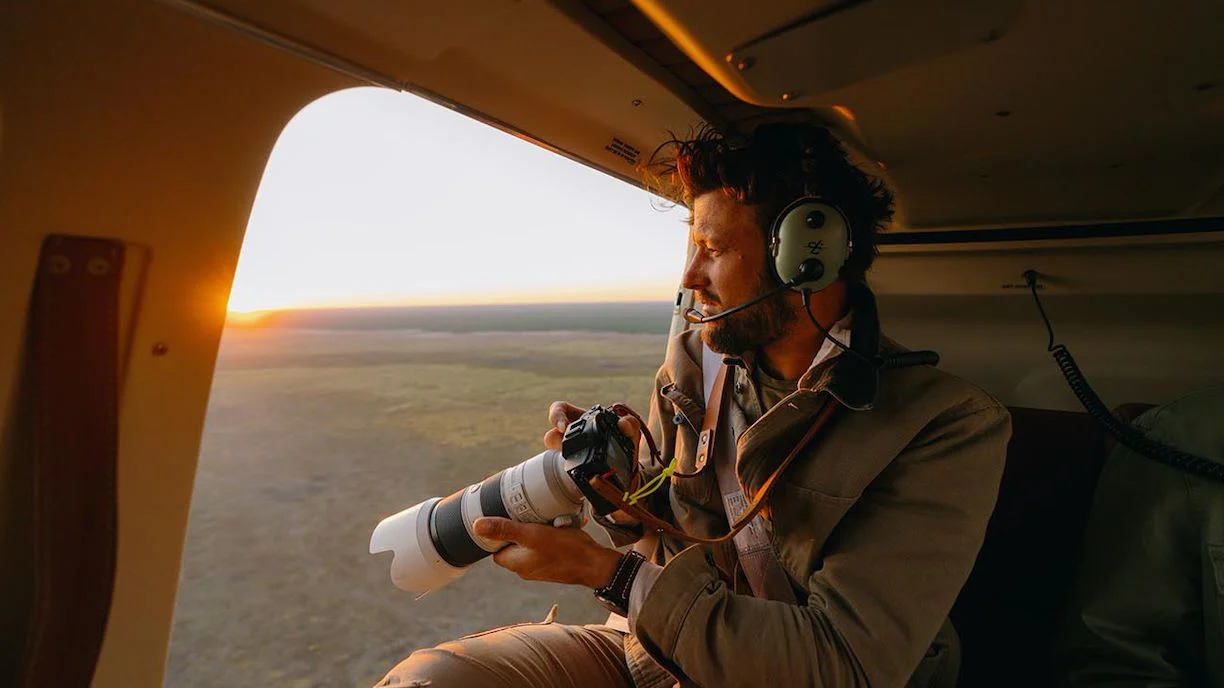 Private safari flight experience