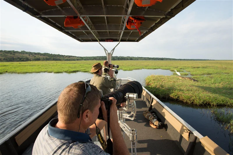 Wildlife Photographer on Safari